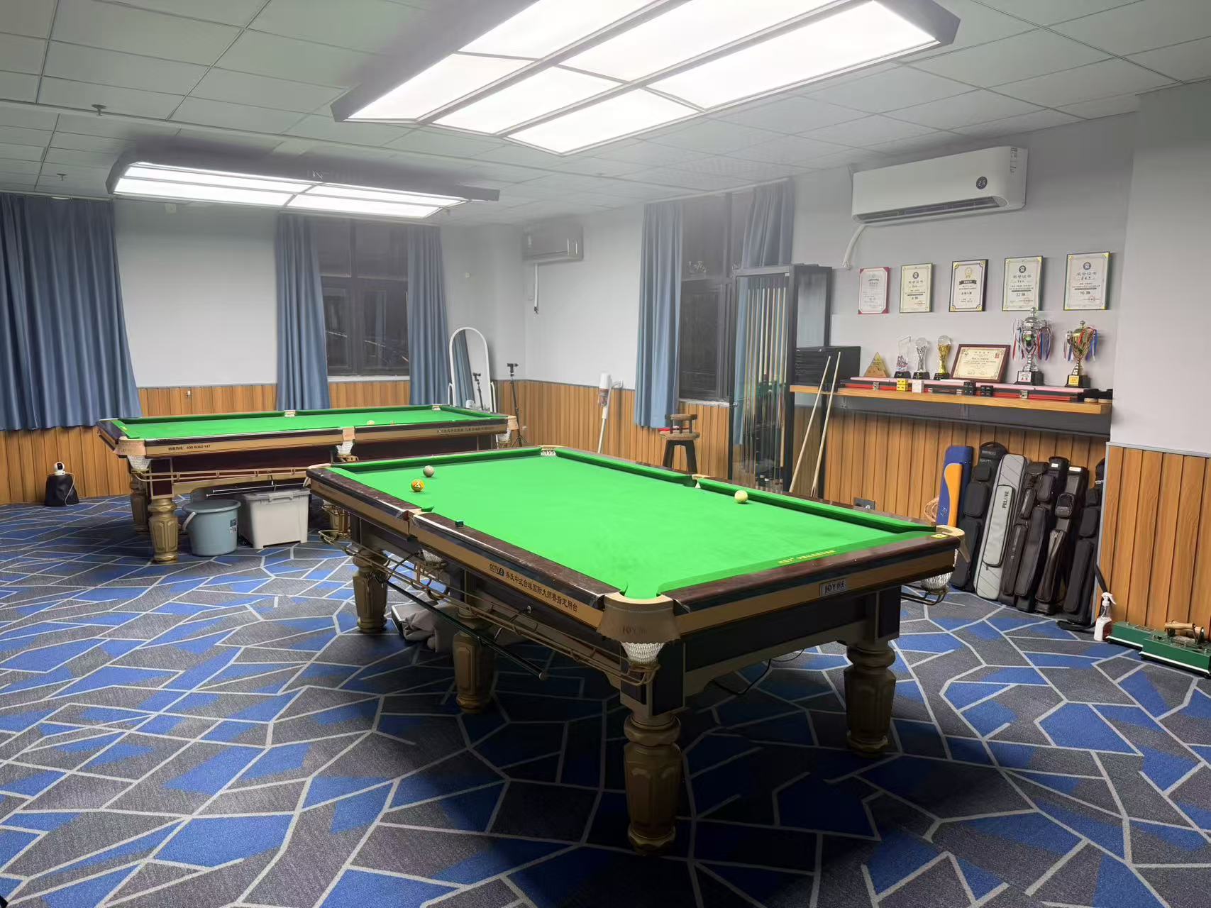 东东台球教学环境实景
